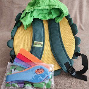 Teenage Mutant Ninja Turtles backback with 4 masks and hood - Yellow Underbelly